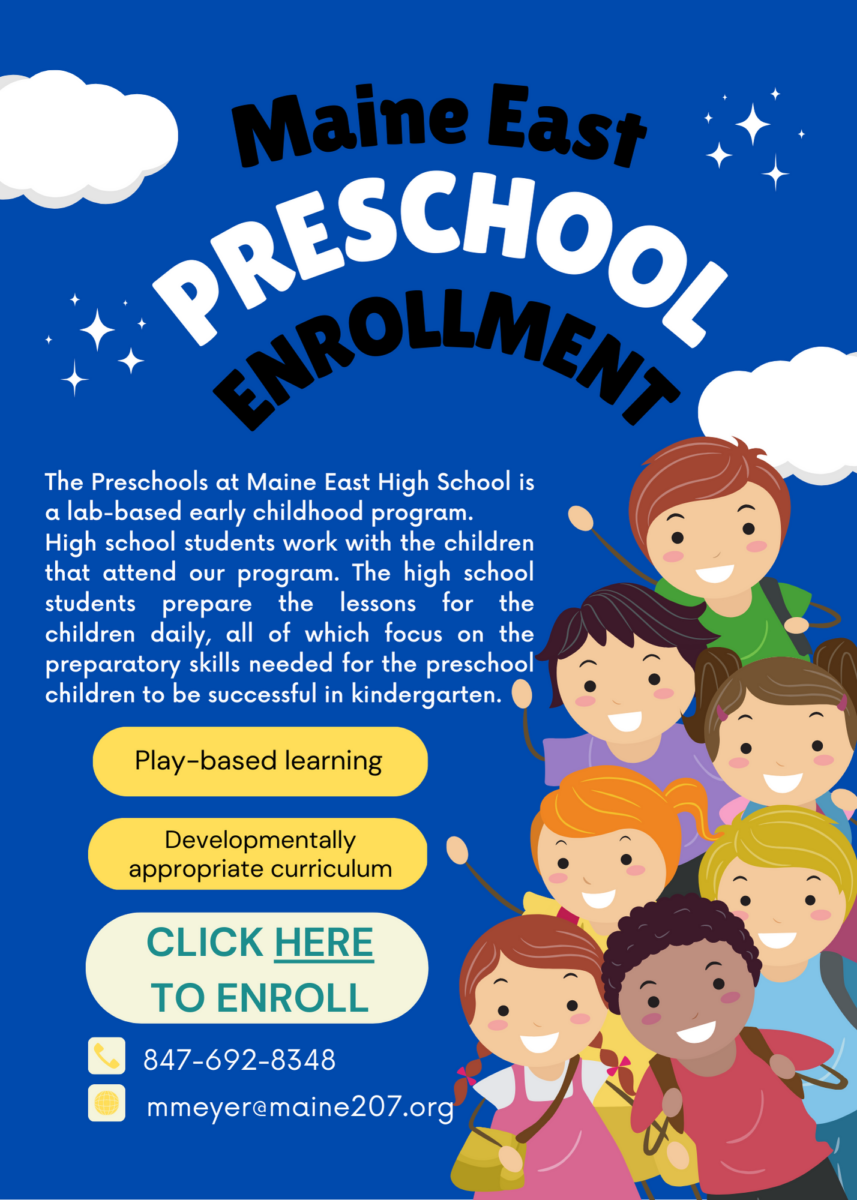 Maine East High School Preschool Still has Openings