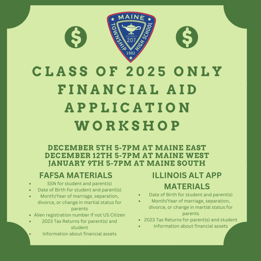 FAFSA Workshops 20242025