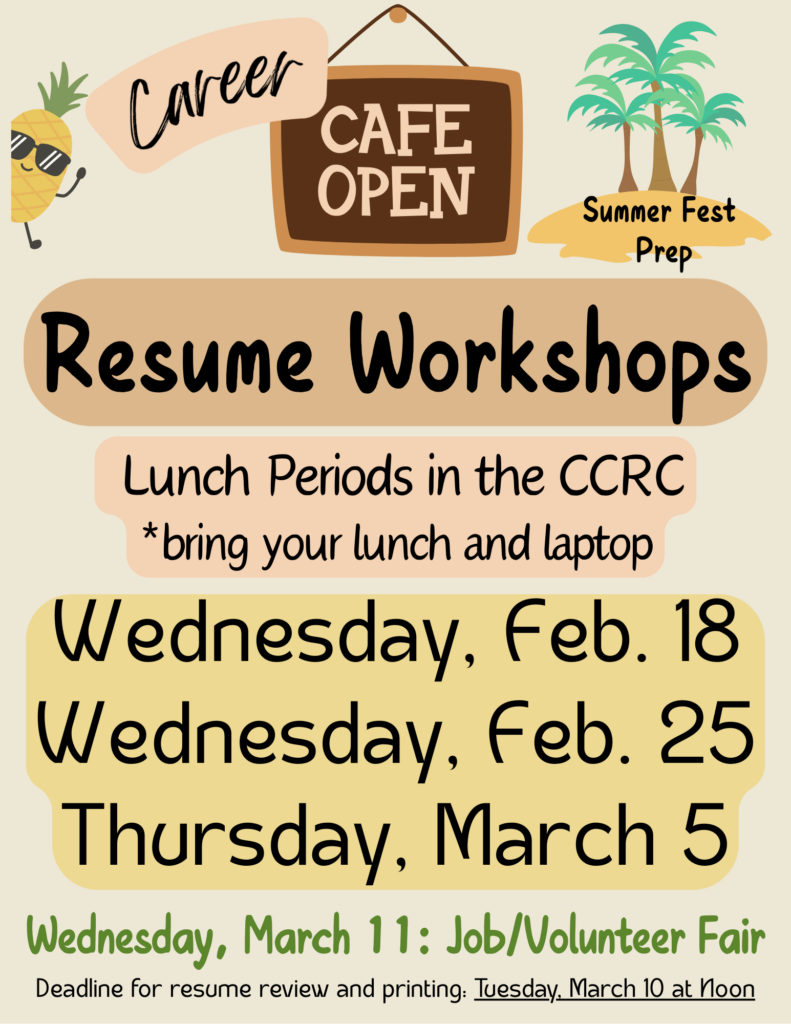 FebMarch Career Cafe